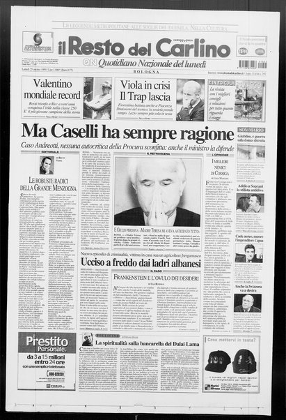 Il Resto del Carlino : giornale dell'Emilia